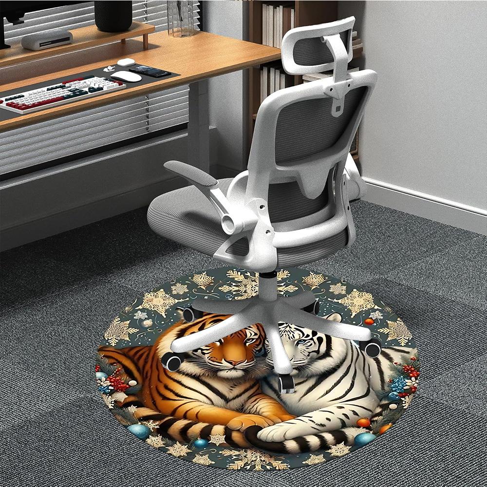 1pc Tiger Winter Chair Carpet for Office, Perfect for Office, Holiday Party Decoration Choice yy260314090 80cm by 80cm
1pc Tiger Winter Chair Carpet for Office, Perfect for Office, Holiday Party Decoration Choice yy260314090 80cm by 80cm