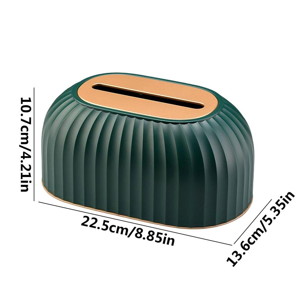 Держатель для бумажных салфеток, крышка для коробки туалетной бумаги, полосатый вид, длинный диспенсер для бумажных салфеток с установкой и пружинным основанием зелёный
Держатель для бумажных салфеток, крышка для коробки туалетной бумаги, полосатый вид, длинный диспенсер для бумажных салфеток с установкой и пружинным основанием зелёный