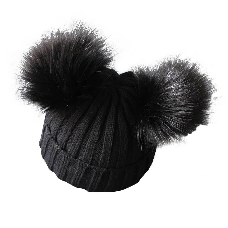 Cute Pompom Baby Hat Warm Winter Knitted Kids Baby Girl Boy Beanie Cap Solid Outdoor Infant Toddler Children Hat Bonnet 1-3 Years чорний
Cute Pompom Baby Hat Warm Winter Knitted Kids Baby Girl Boy Beanie Cap Solid Outdoor Infant Toddler Children Hat Bonnet 1-3 Years чорний