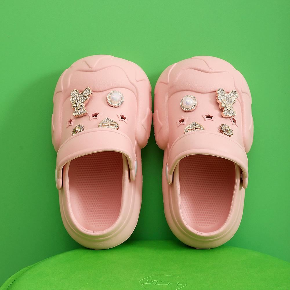 New Children s Slippers Boy Girl Garden Shoes DIY Flower Design Summer Beach Slippers Soft Anti-Slip Comfort Hole Sandals 26-27
New Children s Slippers Boy Girl Garden Shoes DIY Flower Design Summer Beach Slippers Soft Anti-Slip Comfort Hole Sandals 26-27