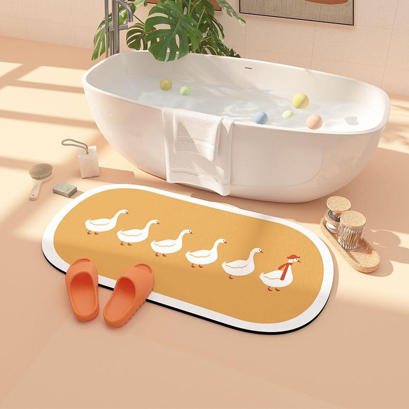 Cartoon Bathroom Soft Diatomaceous Earth Floor Mat Bathroom Floor Mat Shower Room Strong Absorbent Anti Slip Mat 40X60cm 15.7X23.6in
Cartoon Bathroom Soft Diatomaceous Earth Floor Mat Bathroom Floor Mat Shower Room Strong Absorbent Anti Slip Mat 40X60cm 15.7X23.6in