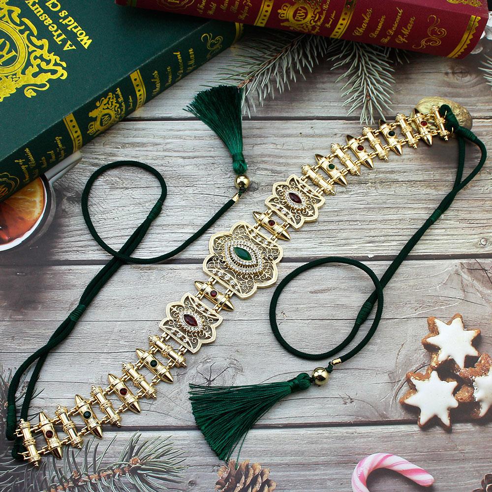 Золотой цвет универсальный женский пояс ручной веревка цепочка пояс невесты свадебные украшения платье пояс зелёный
Золотой цвет универсальный женский пояс ручной веревка цепочка пояс невесты свадебные украшения платье пояс зелёный