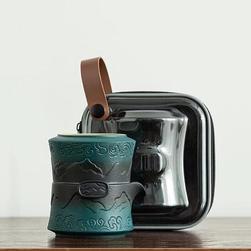 Портативный дорожный чайный набор из китайской грубой керамики
Портативный дорожный чайный набор из китайской грубой керамики