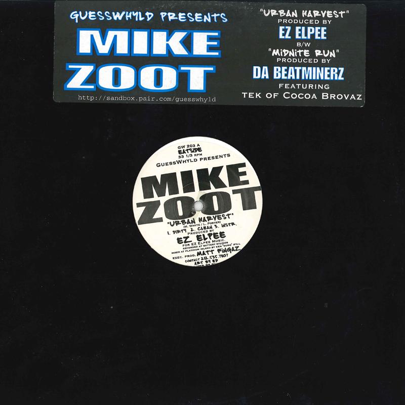 12inch Record MIKE ZOOT - Urban Harvest / Midnite Run GW203 GUESSWHYLD 1998 Unknown Rap & Hip-Hop/R&B Used
12inch Record MIKE ZOOT - Urban Harvest / Midnite Run GW203 GUESSWHYLD 1998 Unknown Rap & Hip-Hop/R&B Used