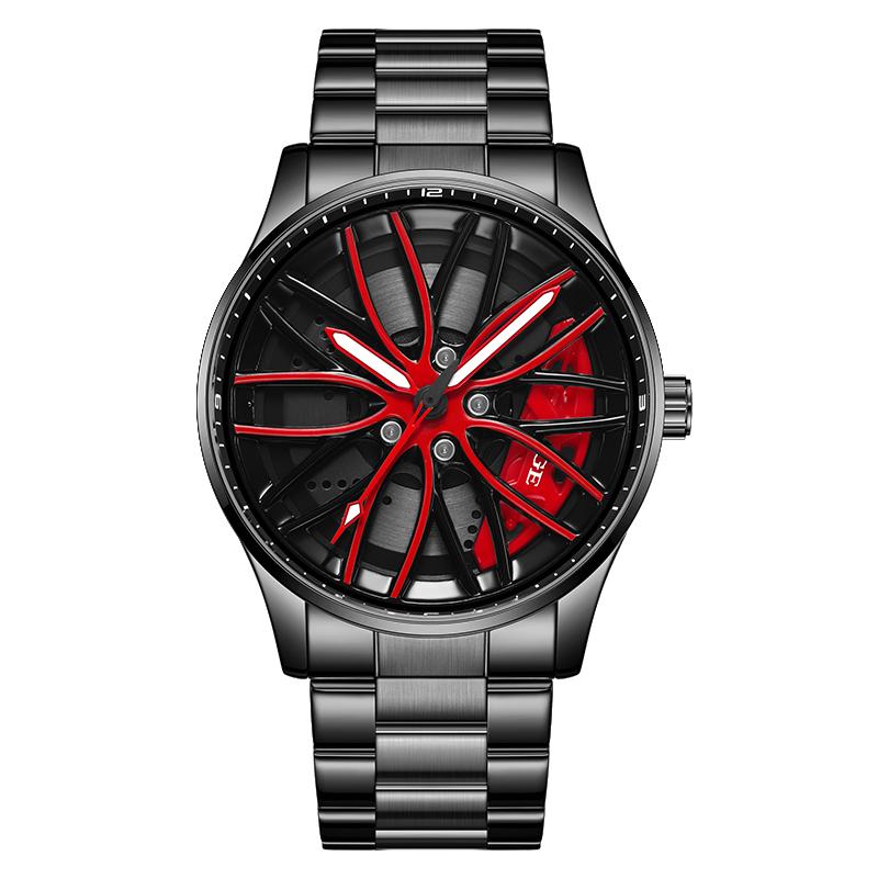 LIGE Модные мужские часы Повседневные Креативные Вращающийся на 360° циферблат Водонепроницаемые мужские кварцевые часы чёрный/красный
LIGE Модные мужские часы Повседневные Креативные Вращающийся на 360° циферблат Водонепроницаемые мужские кварцевые часы чёрный/красный