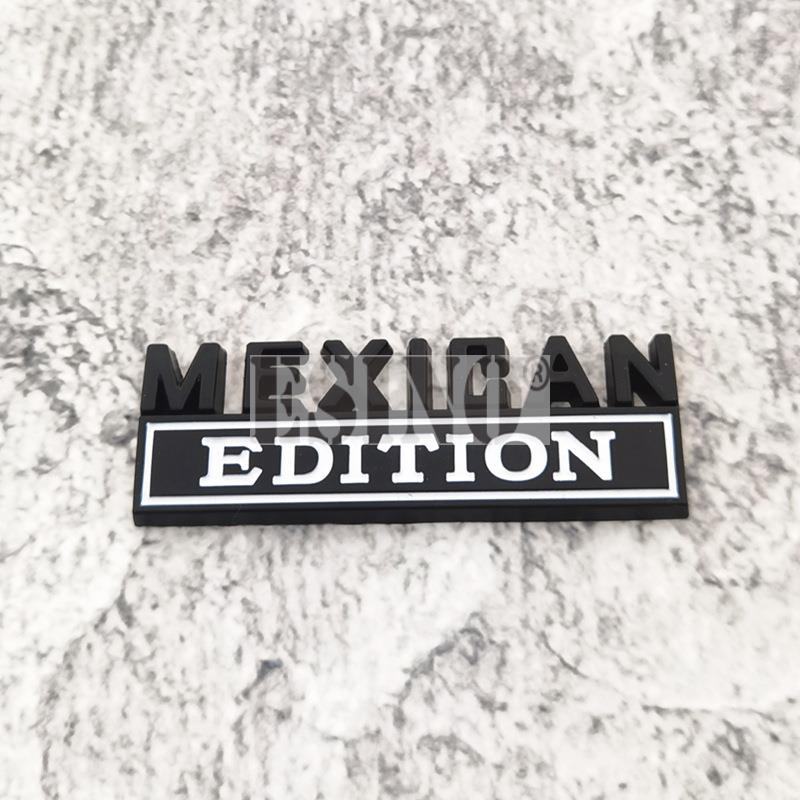 3D Mexican Edition Metal Chrome Zinc Alloy Adhesive Emblem Decorative Badge Funny Decal Auto Accessory
3D Mexican Edition Metal Chrome Zinc Alloy Adhesive Emblem Decorative Badge Funny Decal Auto Accessory