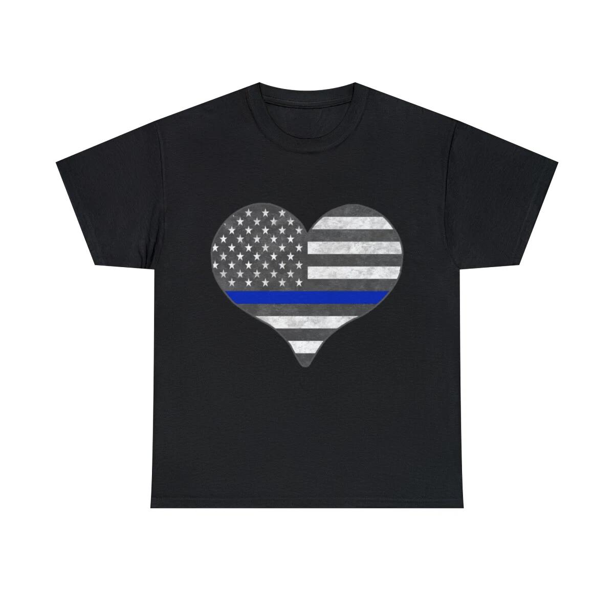 I Love Police Graphic Tee Shirt, S-5XL L
I Love Police Graphic Tee Shirt, S-5XL L