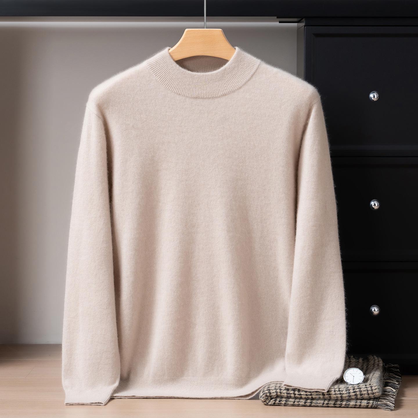 Men s 100% Cashmere Half-High Neck Sweater, Warm & Business Casual Knitted Base Layer XXL
Men s 100% Cashmere Half-High Neck Sweater, Warm & Business Casual Knitted Base Layer XXL