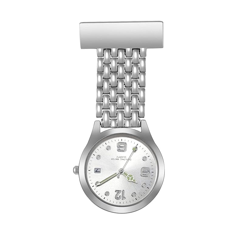 Lancardo nurse watch clip clock nurse upside down dial men s ladies pocket watch analog waterproof stainless alloy silver nursing day nursery teacher
Lancardo nurse watch clip clock nurse upside down dial men s ladies pocket watch analog waterproof stainless alloy silver nursing day nursery teacher