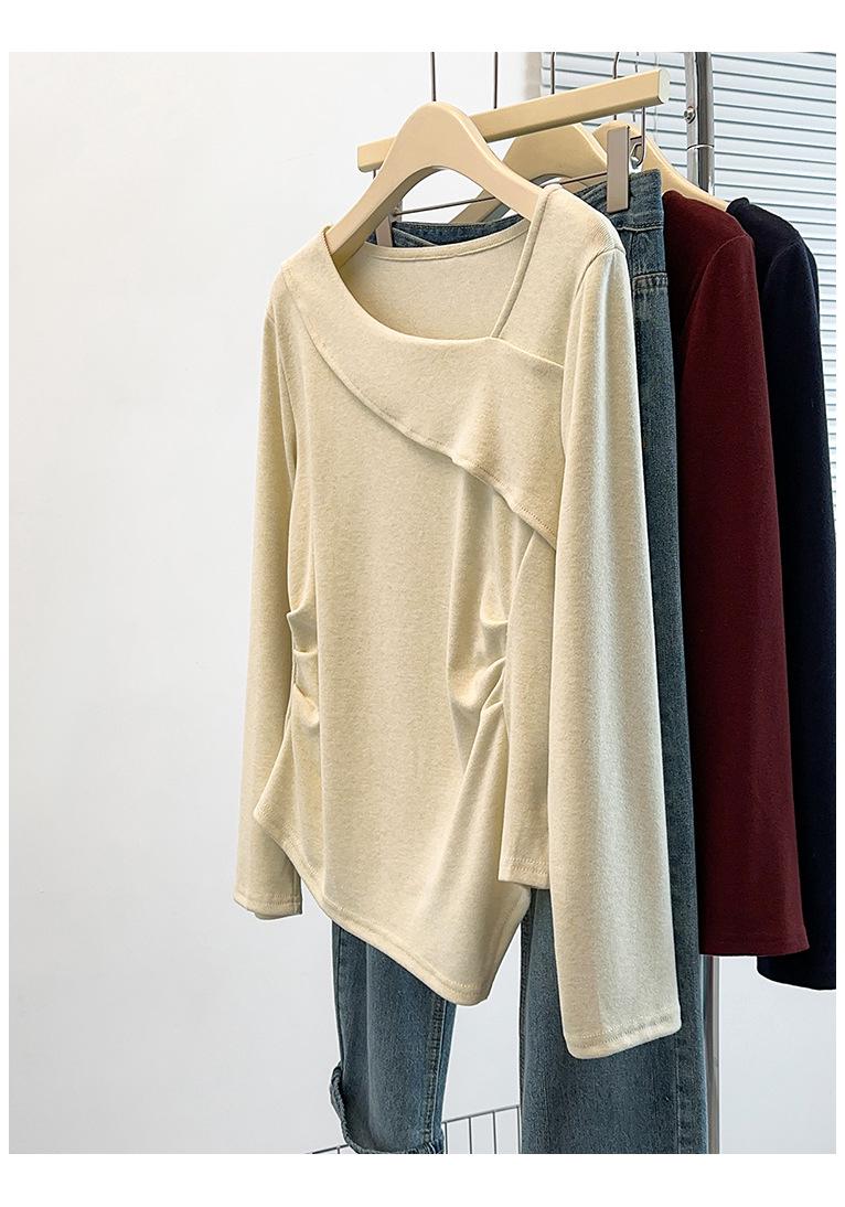 Plus Size Women s Fashionable Asymmetric Neck Long Sleeve T-shirt 2XL абрикосовый
Plus Size Women s Fashionable Asymmetric Neck Long Sleeve T-shirt 2XL абрикосовый