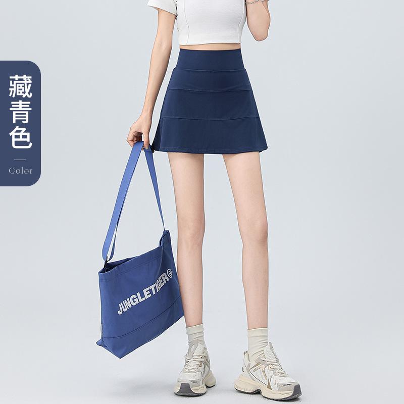High waist sports short skirt women s loose five-point pants tennis skirt short yoga clothes skirt pleated skirt summer anti-light XXL Темно-синій
High waist sports short skirt women s loose five-point pants tennis skirt short yoga clothes skirt pleated skirt summer anti-light XXL Темно-синій