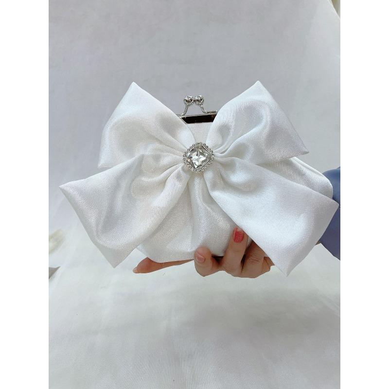 Hot Selling White Wedding Bow Satin Bag Fairy Bag Premium Dress Dress Dinner Hand Carry Underarm Bag білий
Hot Selling White Wedding Bow Satin Bag Fairy Bag Premium Dress Dress Dinner Hand Carry Underarm Bag білий