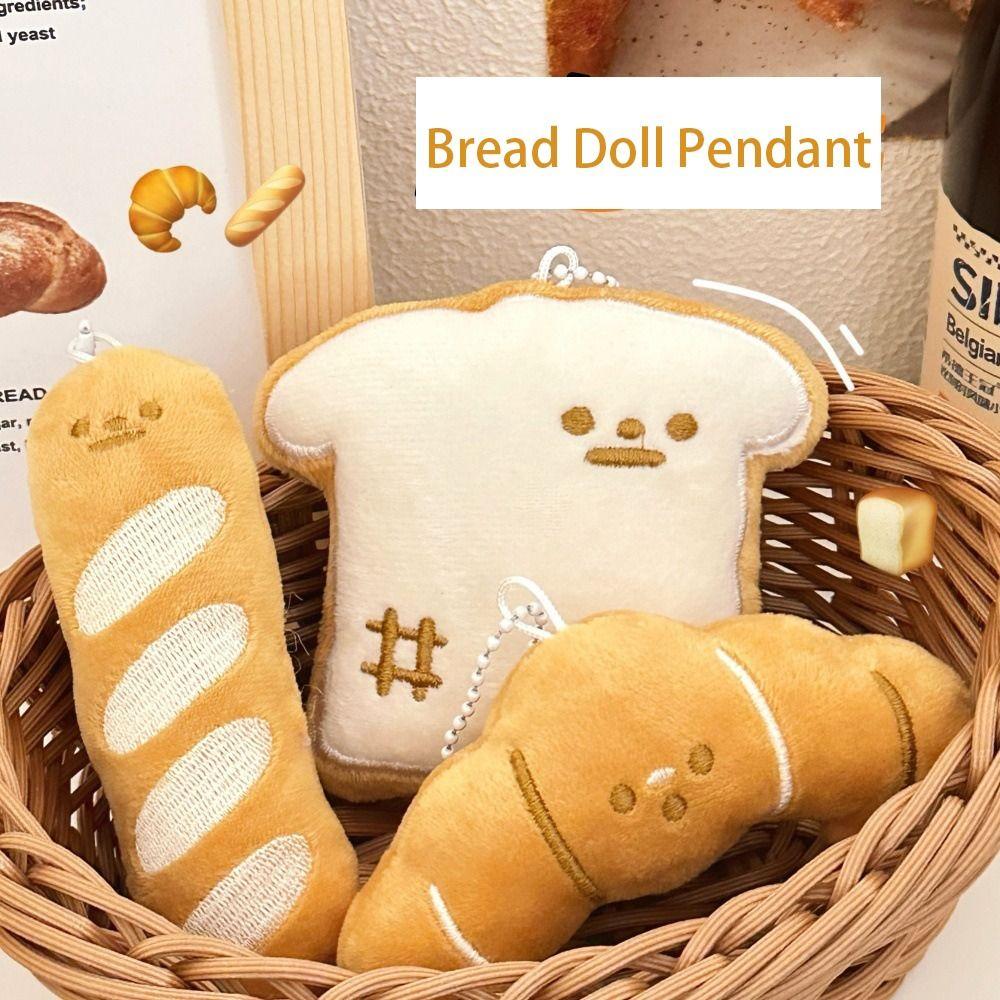 Croissant Food Plush Keychain Decoration Bag Pendant Kawaii Plush Bread Key Chain Backpack Decor Style 2
Croissant Food Plush Keychain Decoration Bag Pendant Kawaii Plush Bread Key Chain Backpack Decor Style 2