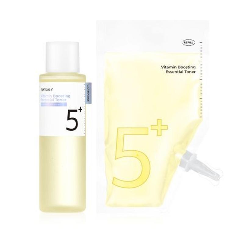 numbuzin No.5 Glutathione C Vita Essential Toner Brightening & Tone-Up Care 200ml + 200ml Refill
numbuzin No.5 Glutathione C Vita Essential Toner Brightening & Tone-Up Care 200ml + 200ml Refill