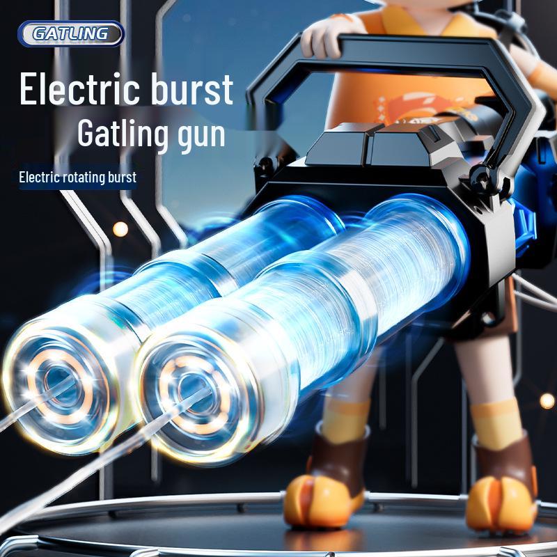 Electric Double-Barrel Gatling Water Gun - High-Capacity, Automatic, High-Pressure Toy for Continuous Fire
Electric Double-Barrel Gatling Water Gun - High-Capacity, Automatic, High-Pressure Toy for Continuous Fire