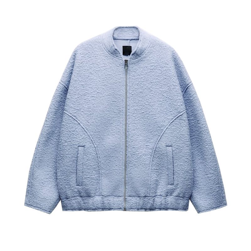 Spring New Arrival Women s Baseball Uniforms Bead Leather Stand Collar Loose Pilot Jacket Outwear 5070642 Sky Blue L
Spring New Arrival Women s Baseball Uniforms Bead Leather Stand Collar Loose Pilot Jacket Outwear 5070642 Sky Blue L