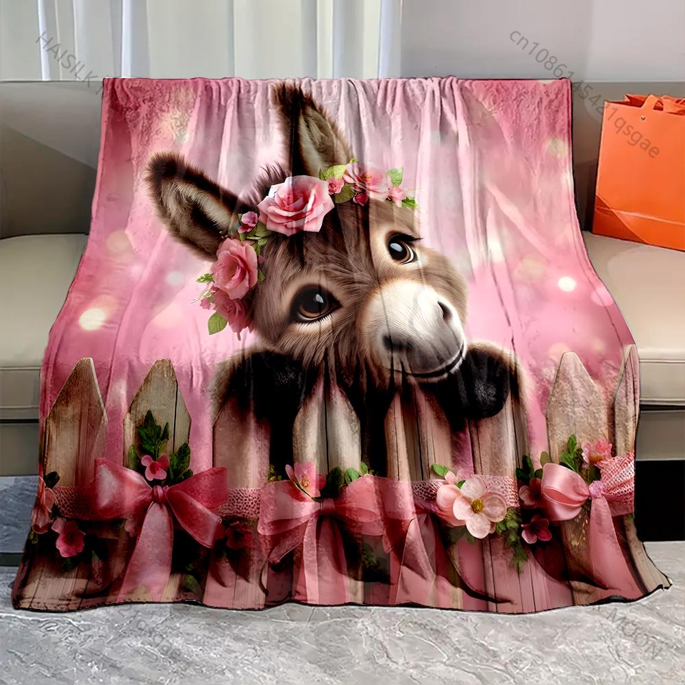 1PC Pink Dream Donkey Print Blanket Warm Soft Luxury Gifts for Children Adults Suitable for Home Sofa Bed Travel Camping 75x100cm
1PC Pink Dream Donkey Print Blanket Warm Soft Luxury Gifts for Children Adults Suitable for Home Sofa Bed Travel Camping 75x100cm