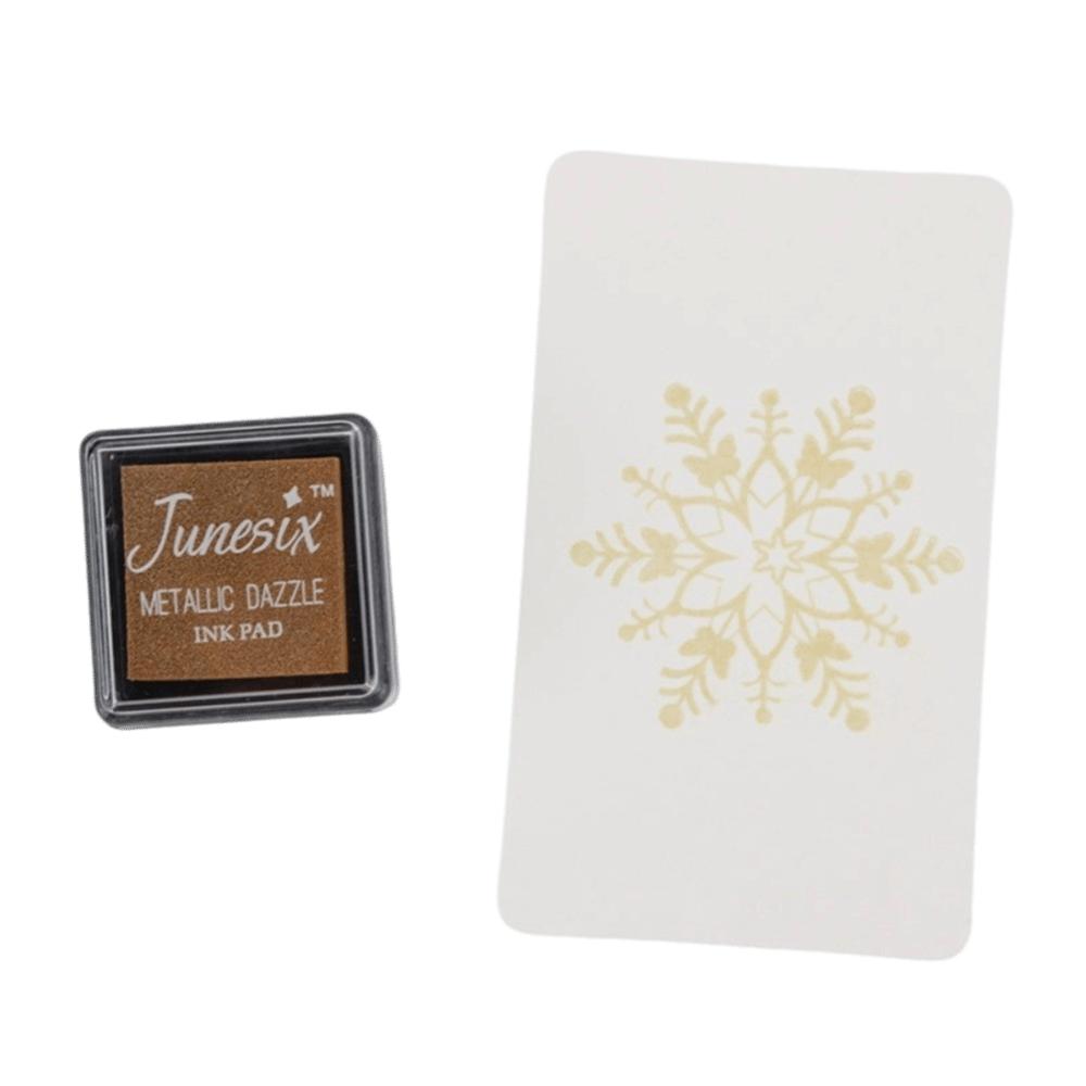 Seal Metallic Craft Ink Pad Easy Application Mini Metallic Ink Pad Pigment Ink Pads Scrapbook Paper
Seal Metallic Craft Ink Pad Easy Application Mini Metallic Ink Pad Pigment Ink Pads Scrapbook Paper