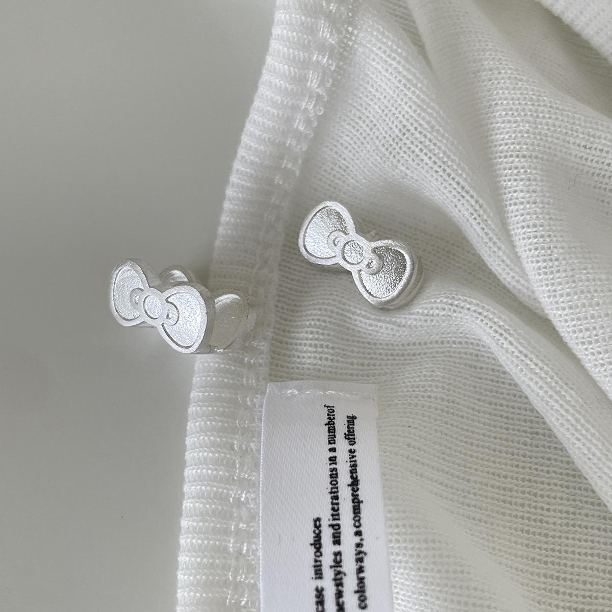 Милые и уникальные мультяшные серьги-бантики, женские серьги-пусеты класса люкс, нишевые серьги-кольца класса люкс 925 silver needles
Милые и уникальные мультяшные серьги-бантики, женские серьги-пусеты класса люкс, нишевые серьги-кольца класса люкс 925 silver needles