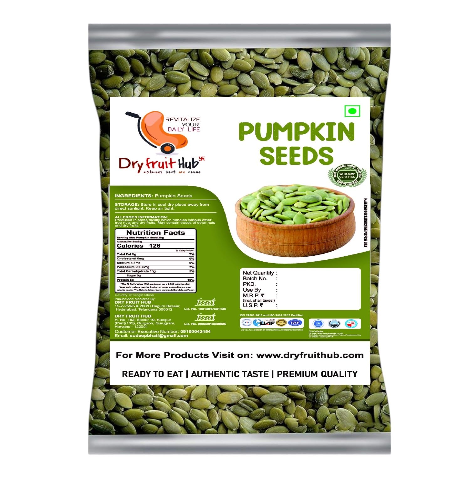 Dry Fruit Hub Raw Pumpkin Seeds For Eating 1kg, Rich in Protein, Dietary Fibre, Magnesium & Phosphorus, Source of Iron & Zinc, Handpicked Seeds,
Dry Fruit Hub Raw Pumpkin Seeds For Eating 1kg, Rich in Protein, Dietary Fibre, Magnesium & Phosphorus, Source of Iron & Zinc, Handpicked Seeds,