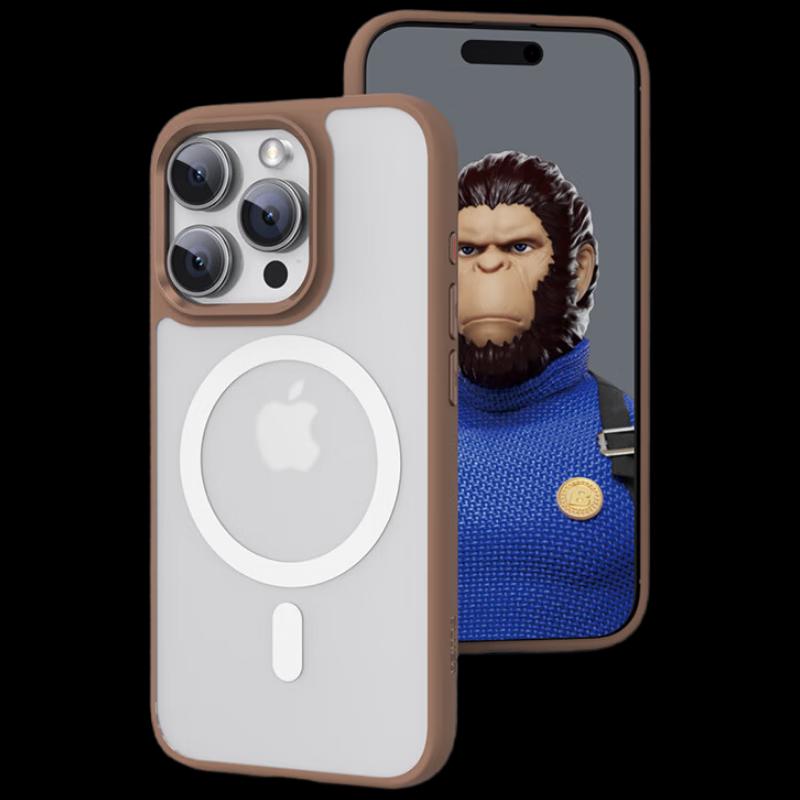 iPhone 16 Pro Max MagSafe Silicone Feel Protective Case
iPhone 16 Pro Max MagSafe Silicone Feel Protective Case