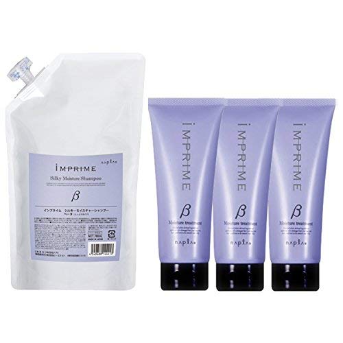 Napra In Prime Silky Moisture Beta Shampoo 700 мл Сменный блок для ухода 200 г x 3 набора +
Napra In Prime Silky Moisture Beta Shampoo 700 мл Сменный блок для ухода 200 г x 3 набора +
