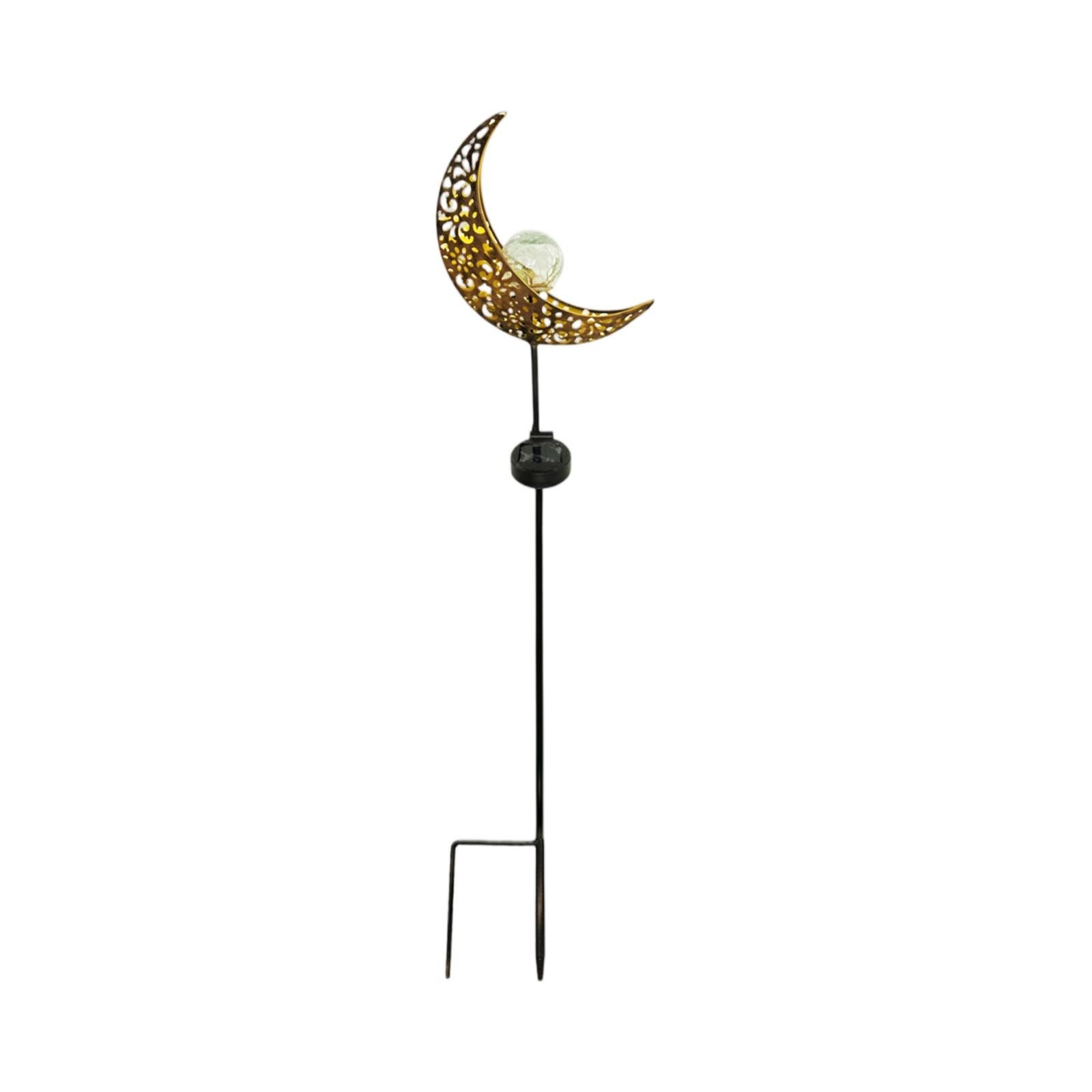 Solar Powered Outdoor Garden Stake Light Hollow Lantern Design Crescent Moon Shape Decorative Lawn Lighting for Pathway Yard Patio one size
Solar Powered Outdoor Garden Stake Light Hollow Lantern Design Crescent Moon Shape Decorative Lawn Lighting for Pathway Yard Patio one size