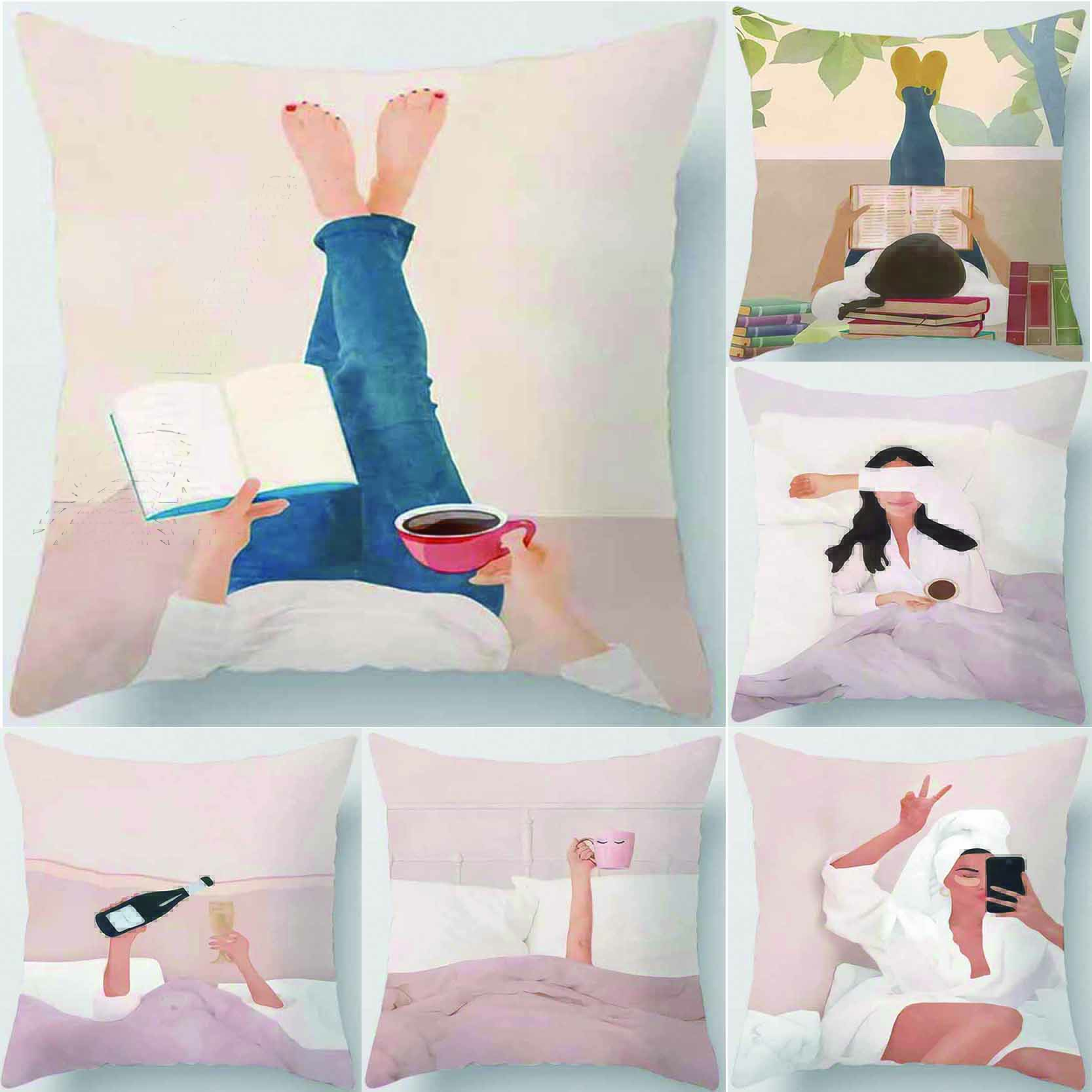 Square Pillowcase Afternoon Comfort Print Pillowcase Home Decor Car Sofa Cushion Cover Moda
Square Pillowcase Afternoon Comfort Print Pillowcase Home Decor Car Sofa Cushion Cover Moda