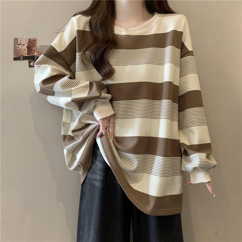 Women s Striped Loose Long Sleeve Sweatshirt Casual Irregular Hem Top XXL хакі
Women s Striped Loose Long Sleeve Sweatshirt Casual Irregular Hem Top XXL хакі