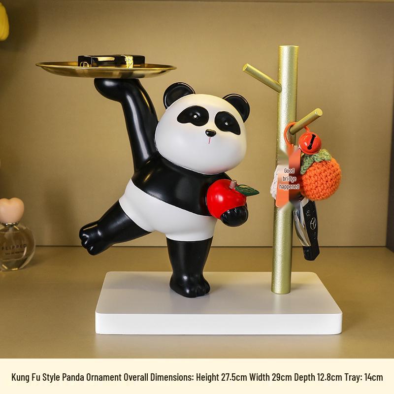 Luxury Panda Entryway Key Holder Ornament – High-End Cartoon Home Decoration Gift
Luxury Panda Entryway Key Holder Ornament – High-End Cartoon Home Decoration Gift