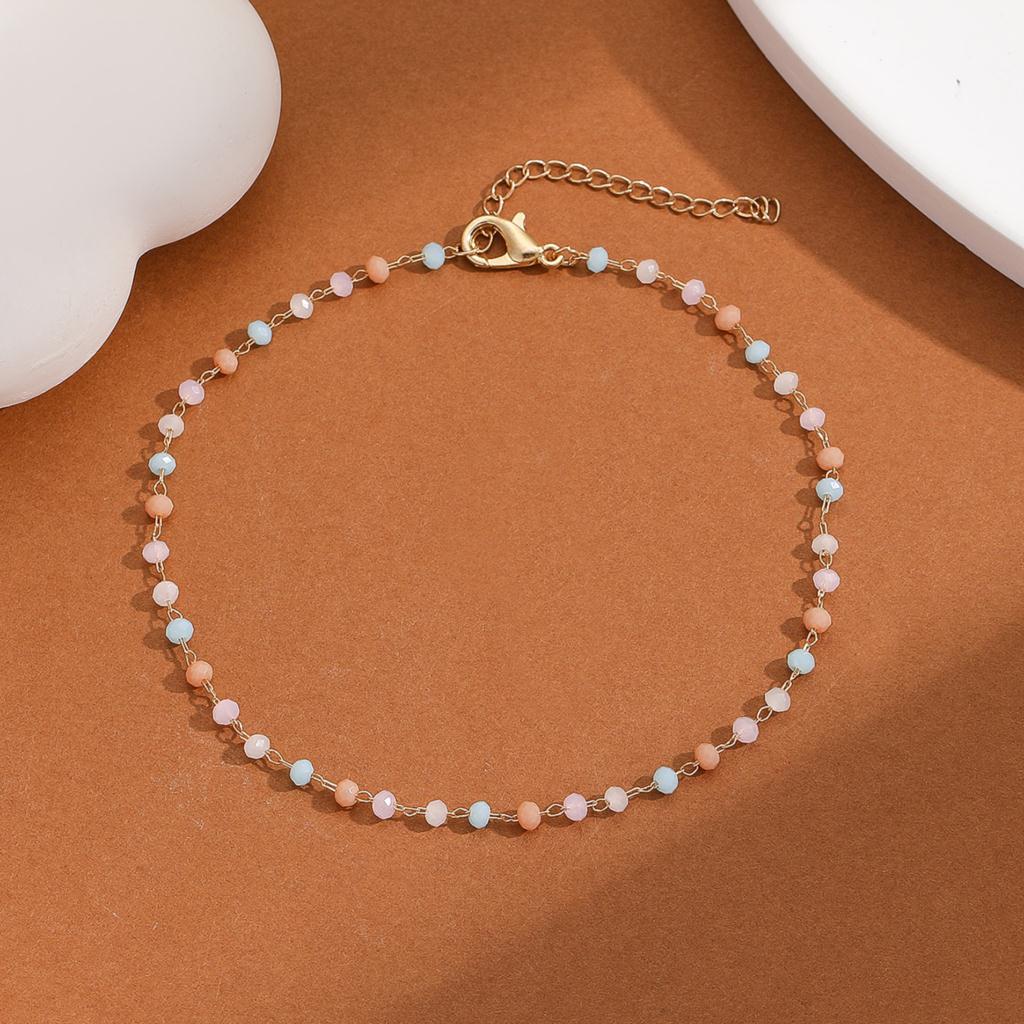 Kinitial Exquisite and fashionable laser plated ankle chains in various colors as an anniversary gift for her
Kinitial Exquisite and fashionable laser plated ankle chains in various colors as an anniversary gift for her