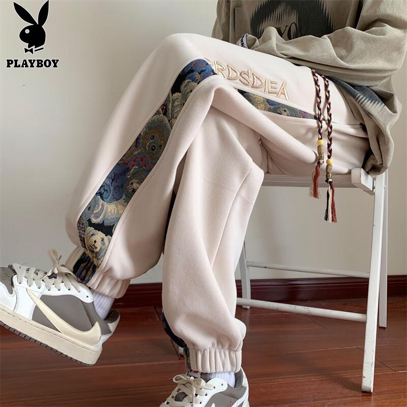 PLAYBOY Мужские зауженные спортивные штаны-джоггеры с флисовой подкладкой L
PLAYBOY Мужские зауженные спортивные штаны-джоггеры с флисовой подкладкой L