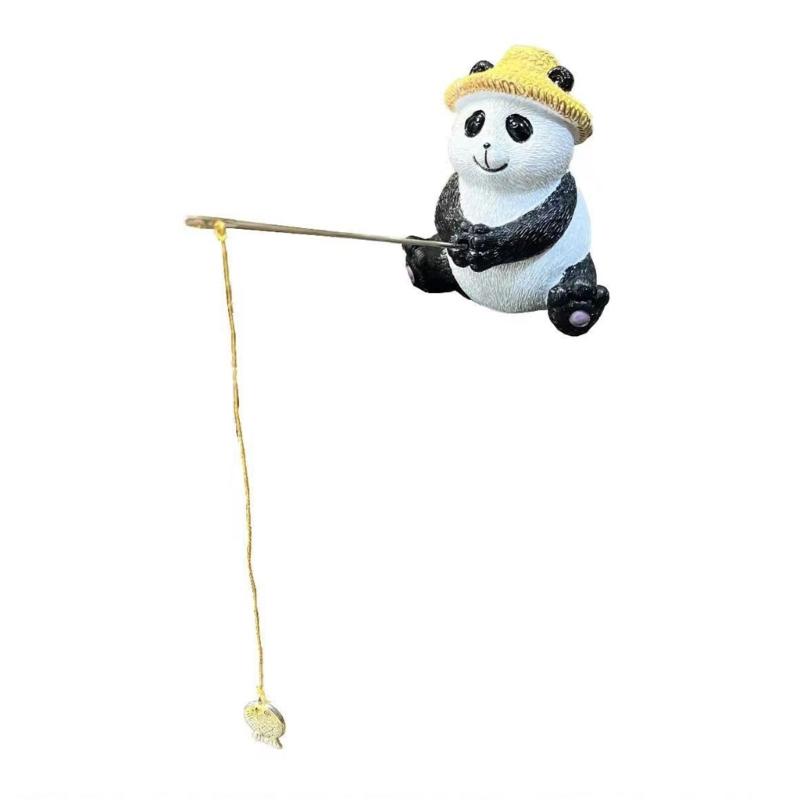 Funny Frogs Panda Fishing Statue for Garden Outdoor Decors Resins Animal Miniature Figurine Landscape Sculpture Ornament
Funny Frogs Panda Fishing Statue for Garden Outdoor Decors Resins Animal Miniature Figurine Landscape Sculpture Ornament