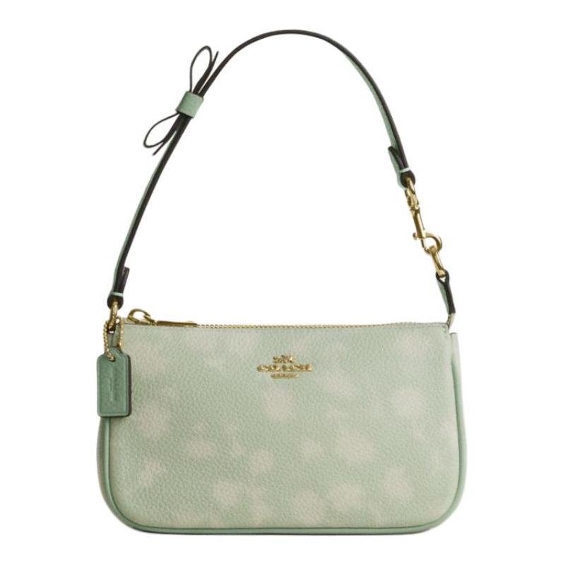COACH Nolita 19 brand letter charm leather mahjong bag hand shoulder bag women s light green зелений
COACH Nolita 19 brand letter charm leather mahjong bag hand shoulder bag women s light green зелений