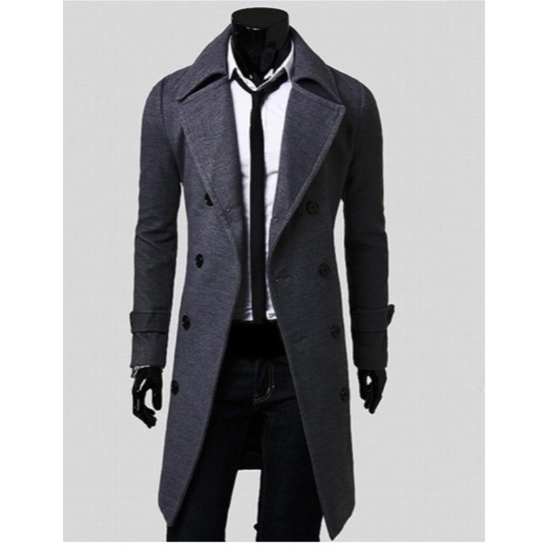 Autumn and Winter Long Double-breasted Windbreaker Men s Woolen Coat Slim Woolen Coat for Men 4XL
Autumn and Winter Long Double-breasted Windbreaker Men s Woolen Coat Slim Woolen Coat for Men 4XL