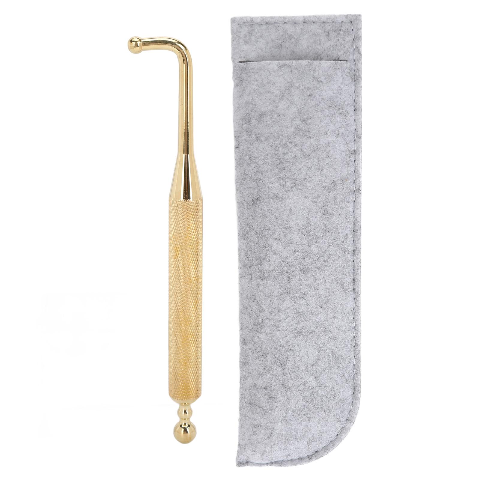 Brass Acupressure Bar Massaging Gua Sha Muscle Pulling Manual Brass Facial Reflexology Pen
Brass Acupressure Bar Massaging Gua Sha Muscle Pulling Manual Brass Facial Reflexology Pen