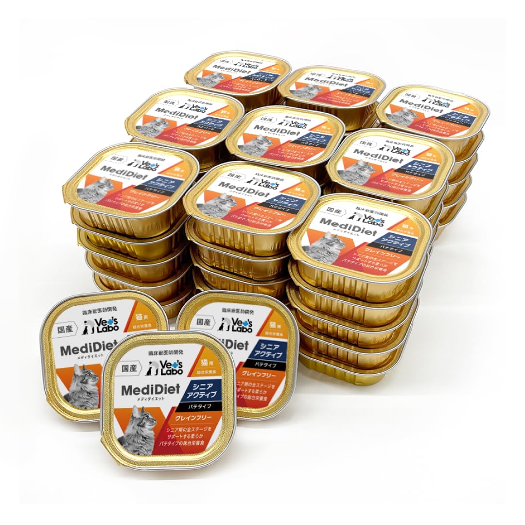 Cat Senior Cat Comprehensive Nutrition Food Bets Labo 95 г x 24 x 2 шт. 12 Medi-Diet (36+ шт.) (Старший Активный)
Cat Senior Cat Comprehensive Nutrition Food Bets Labo 95 г x 24 x 2 шт. 12 Medi-Diet (36+ шт.) (Старший Активный)