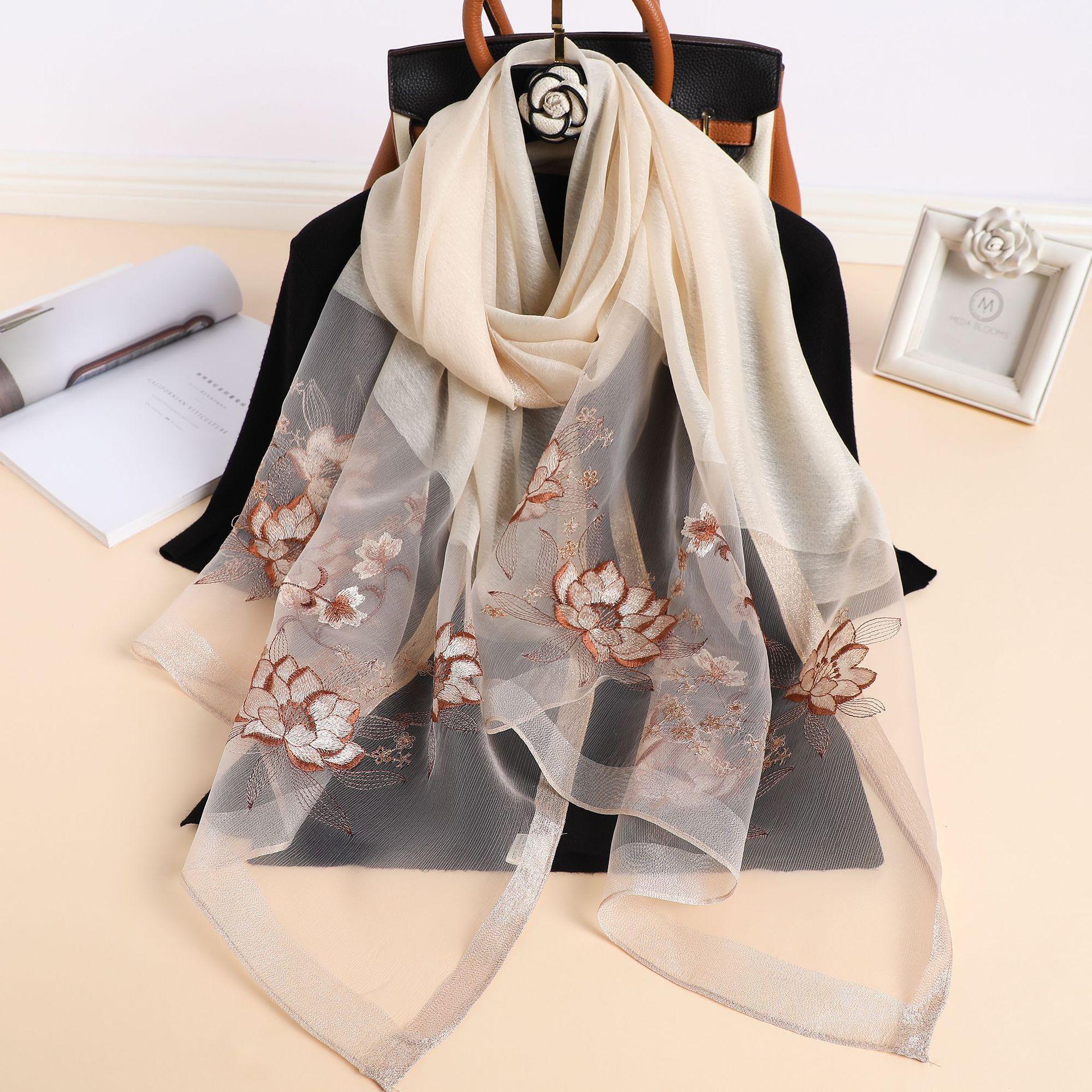 Шарф с вышивкой из шелка Mulberry, шаль с вышитыми вручную цветами, длинный шарф Cheongsam для верхней одежды 180*70cm
Шарф с вышивкой из шелка Mulberry, шаль с вышитыми вручную цветами, длинный шарф Cheongsam для верхней одежды 180*70cm