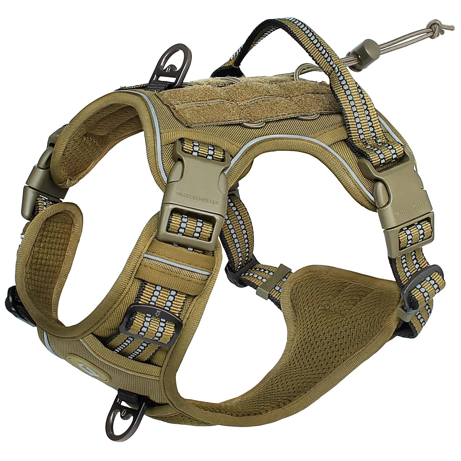 1PCS The dog pulls the leash Pull Dog Harness Adjustable Breathable Dog Vest Harness for Medium Large Dog Reflective Military XL темного кольору хакі
1PCS The dog pulls the leash Pull Dog Harness Adjustable Breathable Dog Vest Harness for Medium Large Dog Reflective Military XL темного кольору хакі