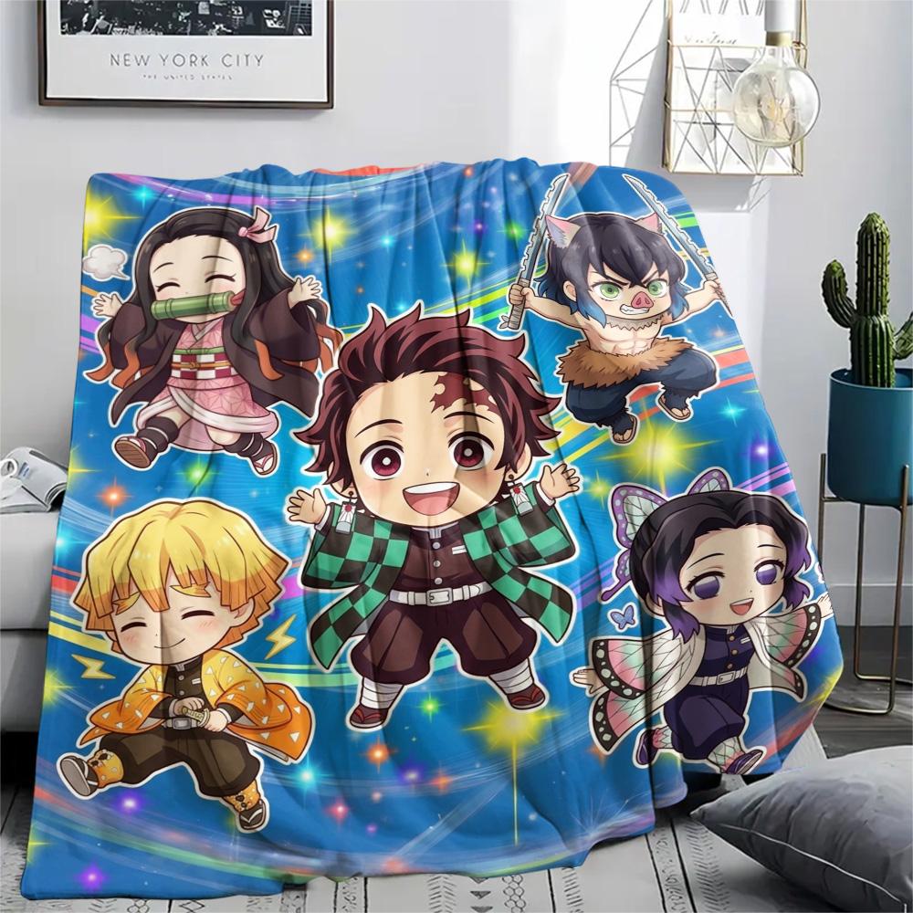 Demon Slayer Tanjiro Print Flannel Blanket, Ultra Soft High Quality All Seasons Warm Throw, Home Decor Cozy Blanket, Perfect Christmas Gift 80cm x 120cm
Demon Slayer Tanjiro Print Flannel Blanket, Ultra Soft High Quality All Seasons Warm Throw, Home Decor Cozy Blanket, Perfect Christmas Gift 80cm x 120cm