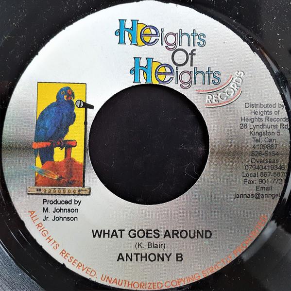 7inch Record ANTHONY B - What Goes Around NONE Heights Of Heig Jamaica Reggae, Ska & Dub Used
7inch Record ANTHONY B - What Goes Around NONE Heights Of Heig Jamaica Reggae, Ska & Dub Used