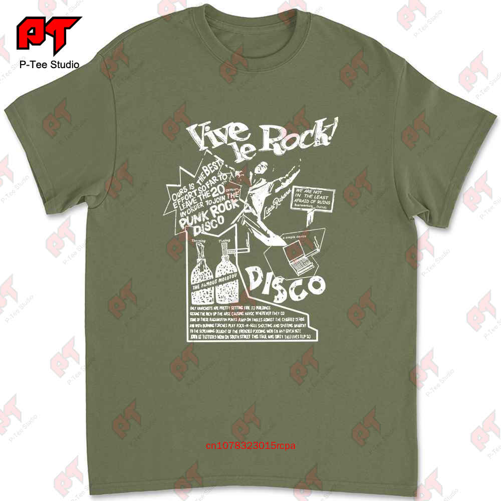 Seditionaries Vive Le Rock Tshirt 3N0S 4XL
Seditionaries Vive Le Rock Tshirt 3N0S 4XL