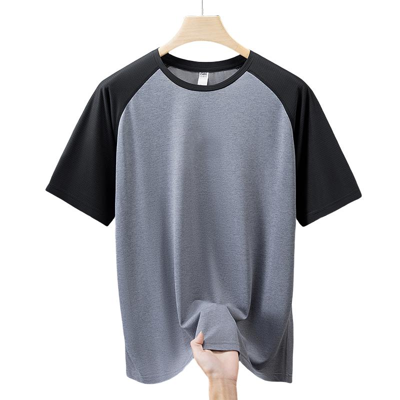 Summer Thin Plus Size Short Sleeved T-shirt For Men s Loose Half Sleeved V-neck Ice Silk T-shirt XL світло-сірий колір
Summer Thin Plus Size Short Sleeved T-shirt For Men s Loose Half Sleeved V-neck Ice Silk T-shirt XL світло-сірий колір