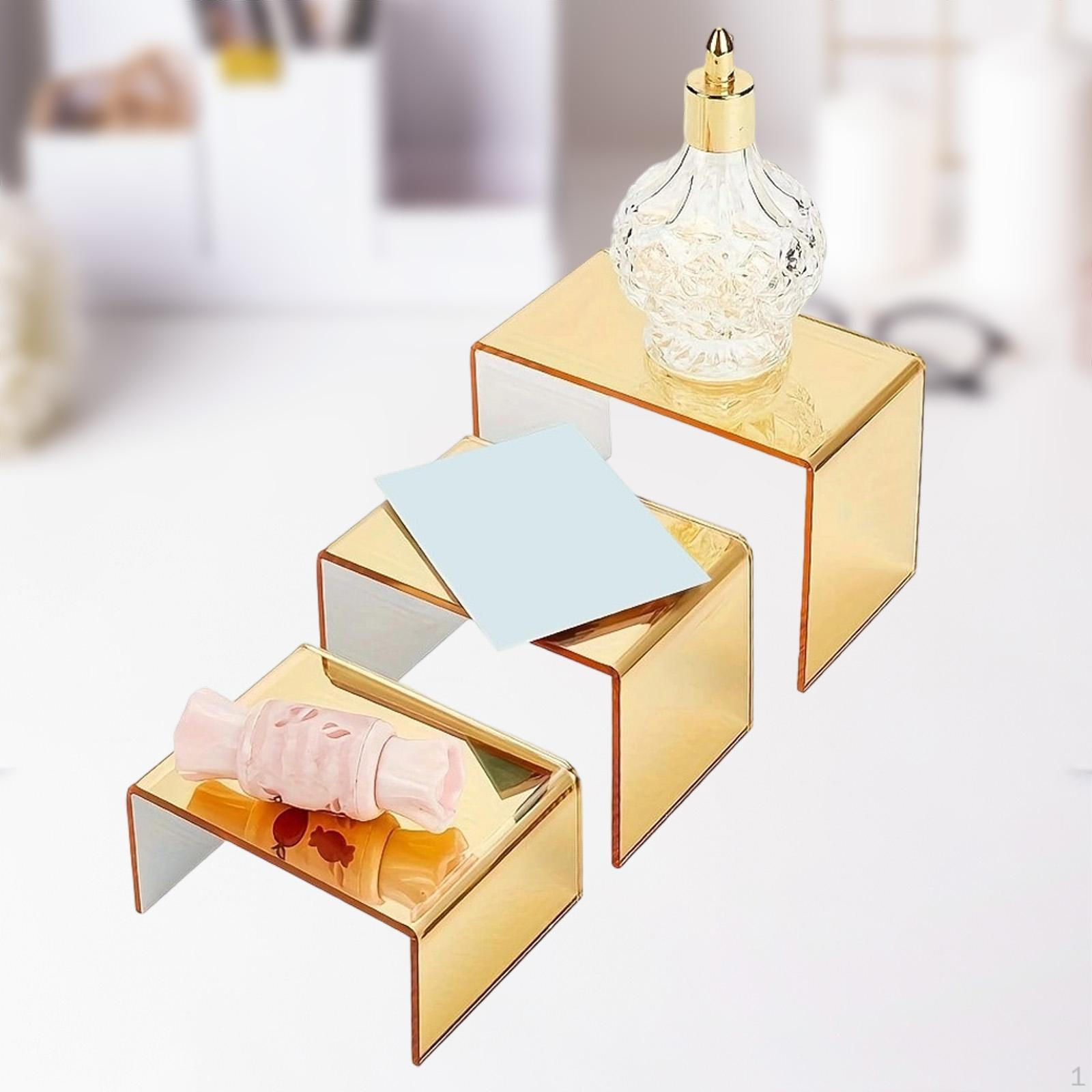 3Pcs Acrylic Display Riser, Jewelry Riser Shelf Elegant Stand Showcase Fixtures for Candy
3Pcs Acrylic Display Riser, Jewelry Riser Shelf Elegant Stand Showcase Fixtures for Candy