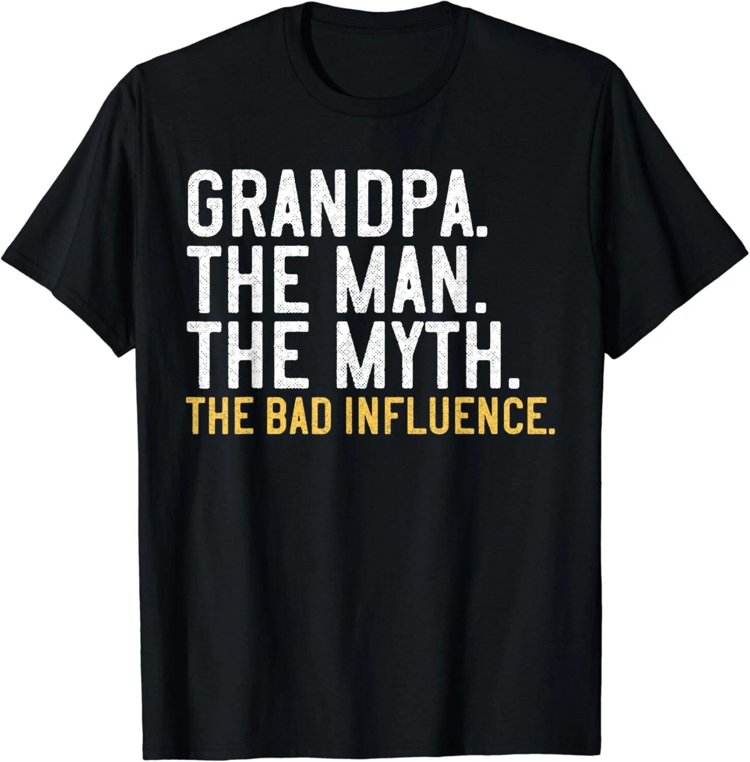 Father_s Day Gift Grandpa The Man The Myth The Bad Influence Gift Unisex T-Shirt 4XL
Father_s Day Gift Grandpa The Man The Myth The Bad Influence Gift Unisex T-Shirt 4XL