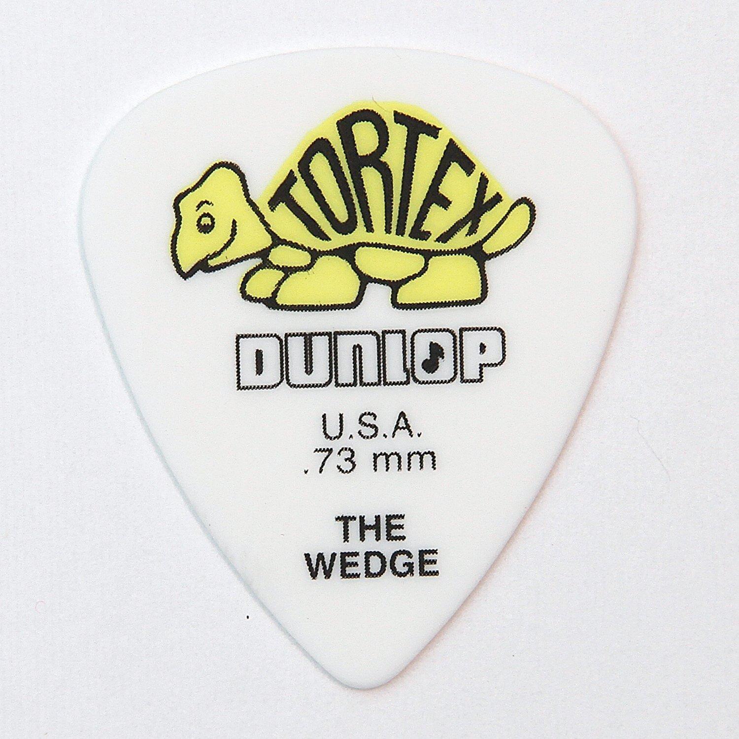 Jim Dunlop Tortex Wedge Picks (24-Pack) with 0.73mm Tortex Wedge Picks and Musent Custom Players Picks | 424B073-YEL-24P
Jim Dunlop Tortex Wedge Picks (24-Pack) with 0.73mm Tortex Wedge Picks and Musent Custom Players Picks | 424B073-YEL-24P