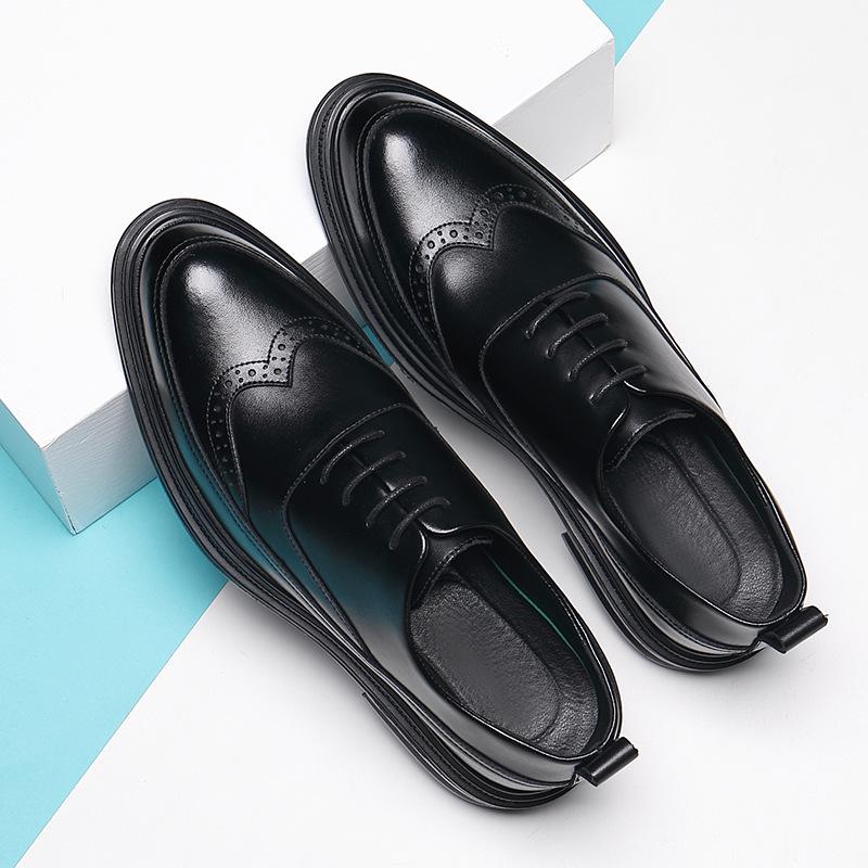 Inner height increase dress leather shoes men s block carved men s leather shoes wedding shoes men s groom leather shoes 37
Inner height increase dress leather shoes men s block carved men s leather shoes wedding shoes men s groom leather shoes 37