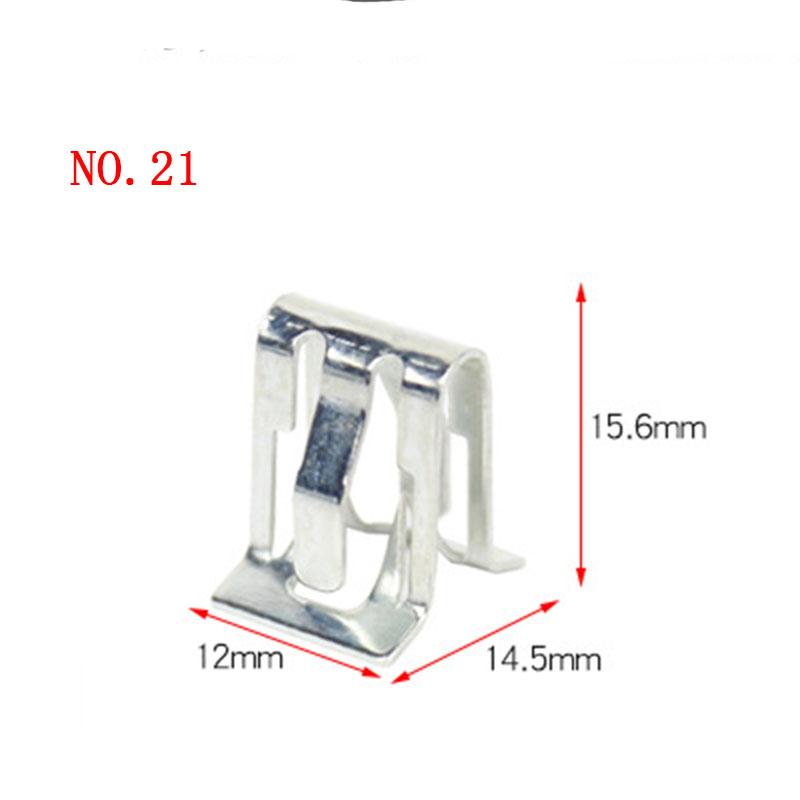 10Pcs Metal Rivets Universal Auto Front Console Dash Dashboard CD Panel Snaps Clips Retainer Metal Clip NO.21
10Pcs Metal Rivets Universal Auto Front Console Dash Dashboard CD Panel Snaps Clips Retainer Metal Clip NO.21
