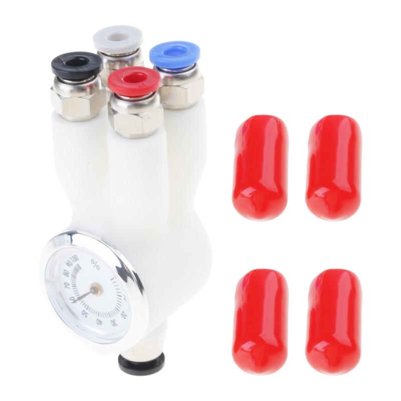 Transparently 4 Way 3D Printer Filament Guide Tube Adapter 4 In 1 Filament Feed Connector With Precise Alignment 1
Transparently 4 Way 3D Printer Filament Guide Tube Adapter 4 In 1 Filament Feed Connector With Precise Alignment 1