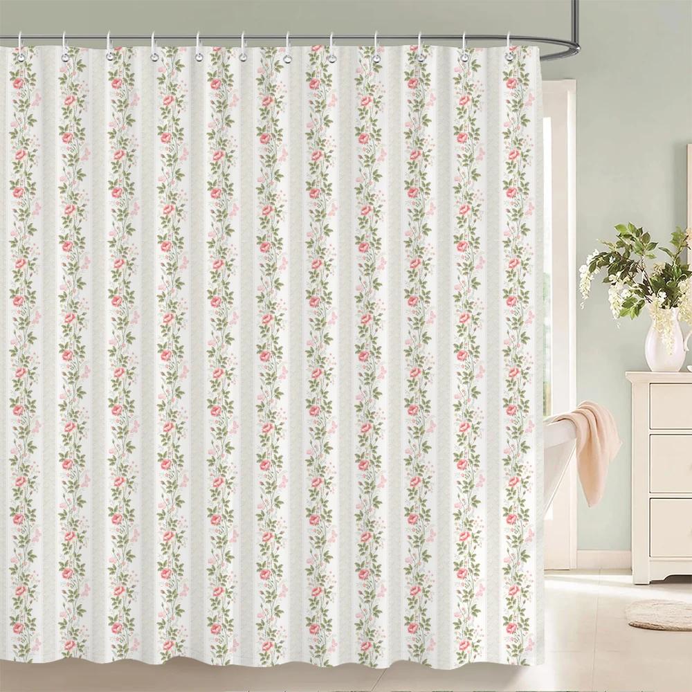 European Flowers Printed Shower Curtain Modern Nordic Minimalist Style Polyster Cloth Home Decor Bathroom Curtain With Hooks W60H190(CM)-1 Pcs
European Flowers Printed Shower Curtain Modern Nordic Minimalist Style Polyster Cloth Home Decor Bathroom Curtain With Hooks W60H190(CM)-1 Pcs